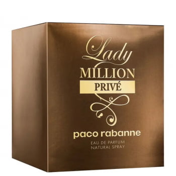 Lady Million Privé Paco Rabanne Eau de Parfum - Perfume Feminino 80ml